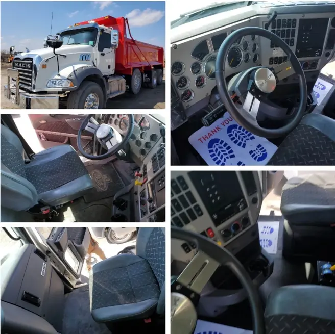 Commercial Dump Truck Detail